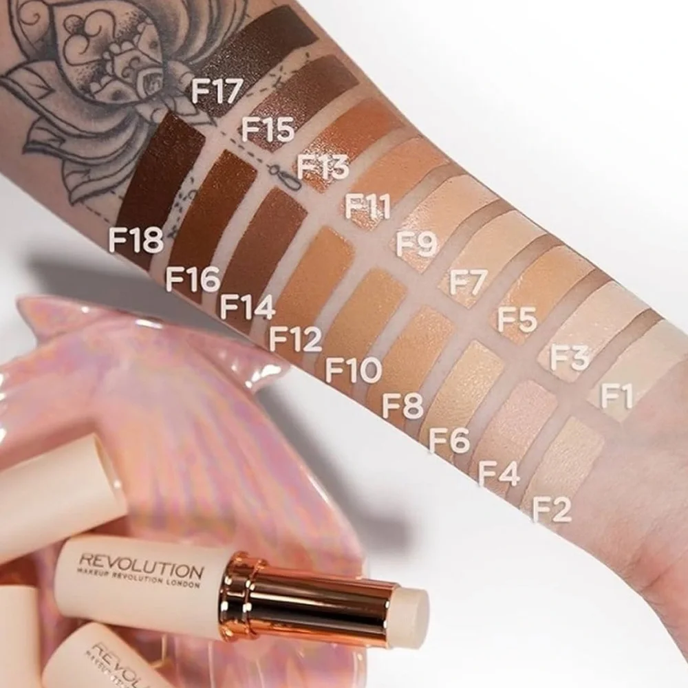 Revolution Fast Base Stick Foundation, F5, NWT